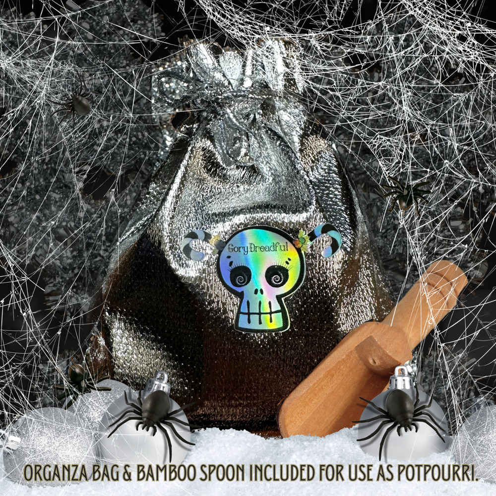 Ginger Ghoul Sizzling Room Salt Crystal Potpourri: Ginger Amber Oatmilk Scent - Picture 5 of 9